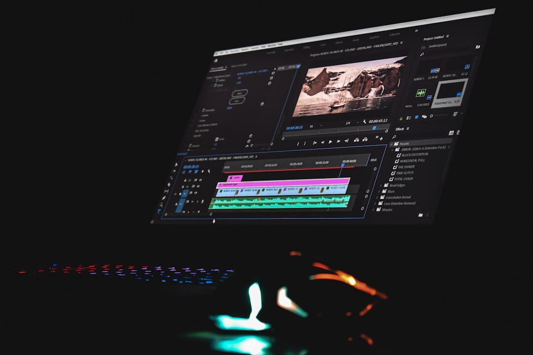 video editing timeline
