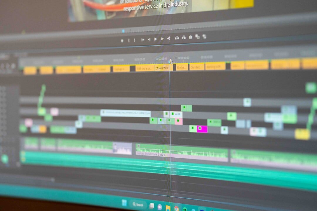 color grading in video editor